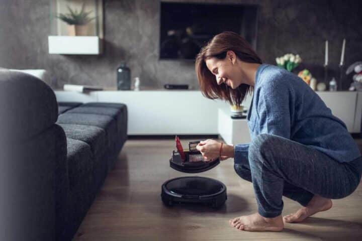 Utilizzo Robot aspirapolvere