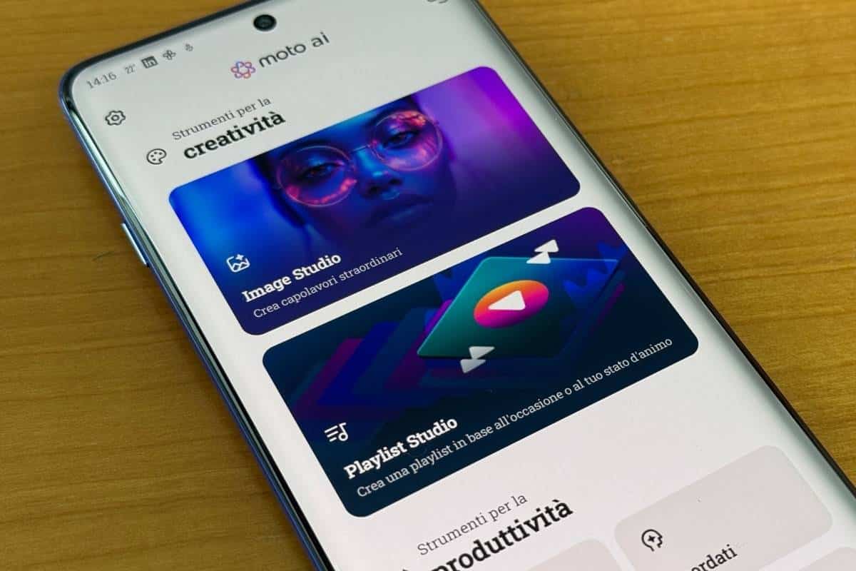 L'AI su Motorola Edge 60 pro