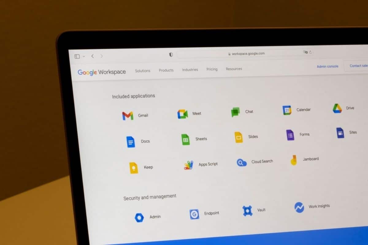 Strumenti google workspace