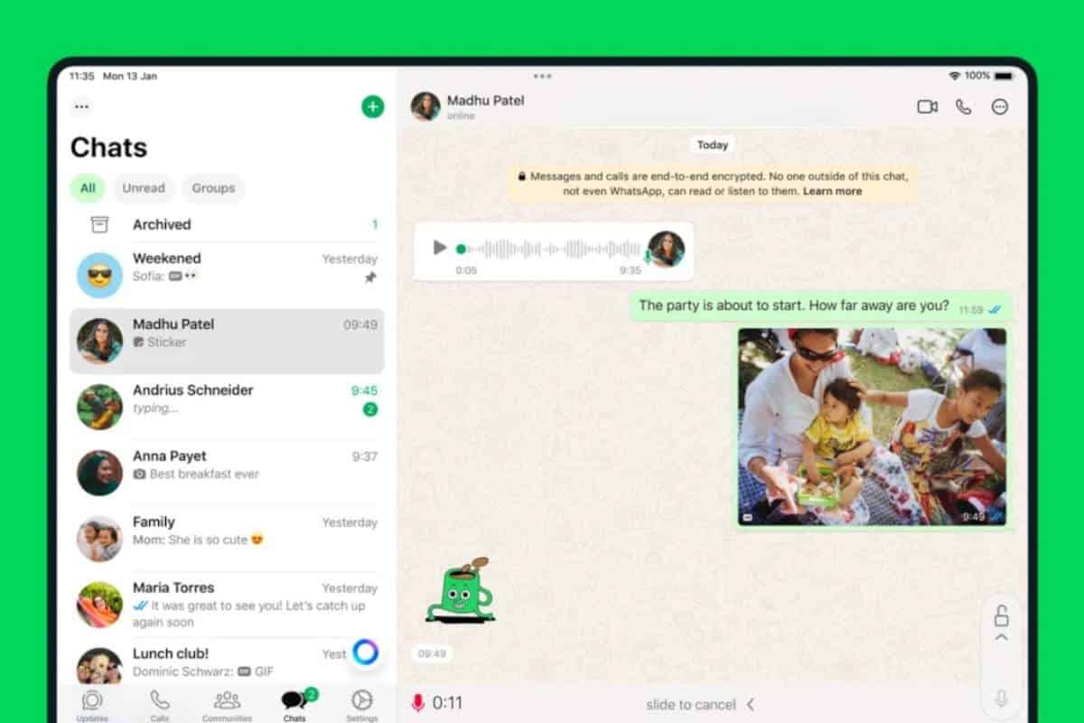 Finalmente WhatsApp sbarca ufficialmente su iPad: la nostra prova completa dell'app tanto attesa!