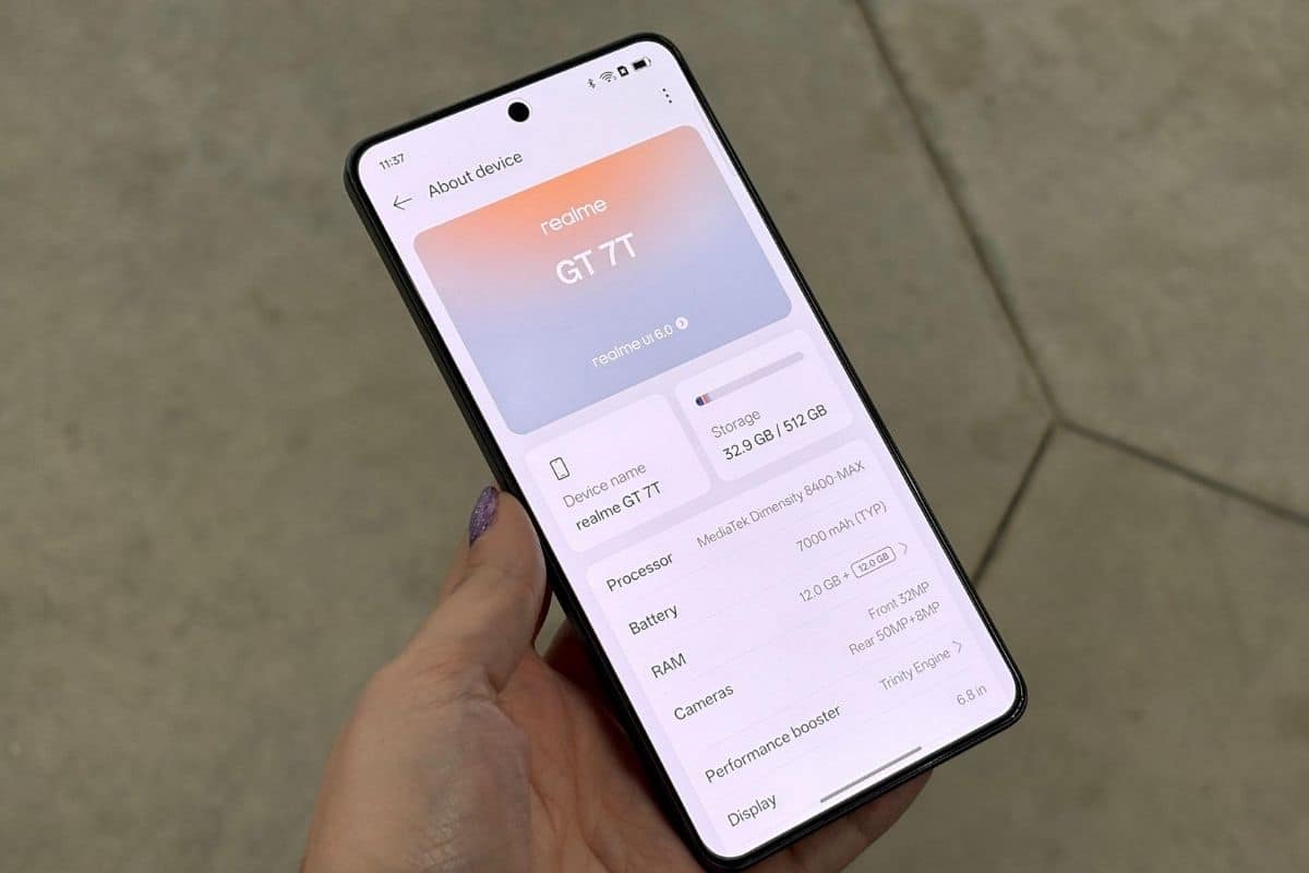 realme Gt7 T
