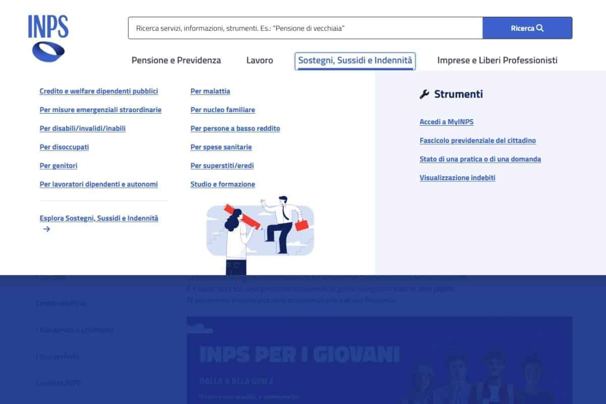 Accedere al fascicolo previdenziale INPS