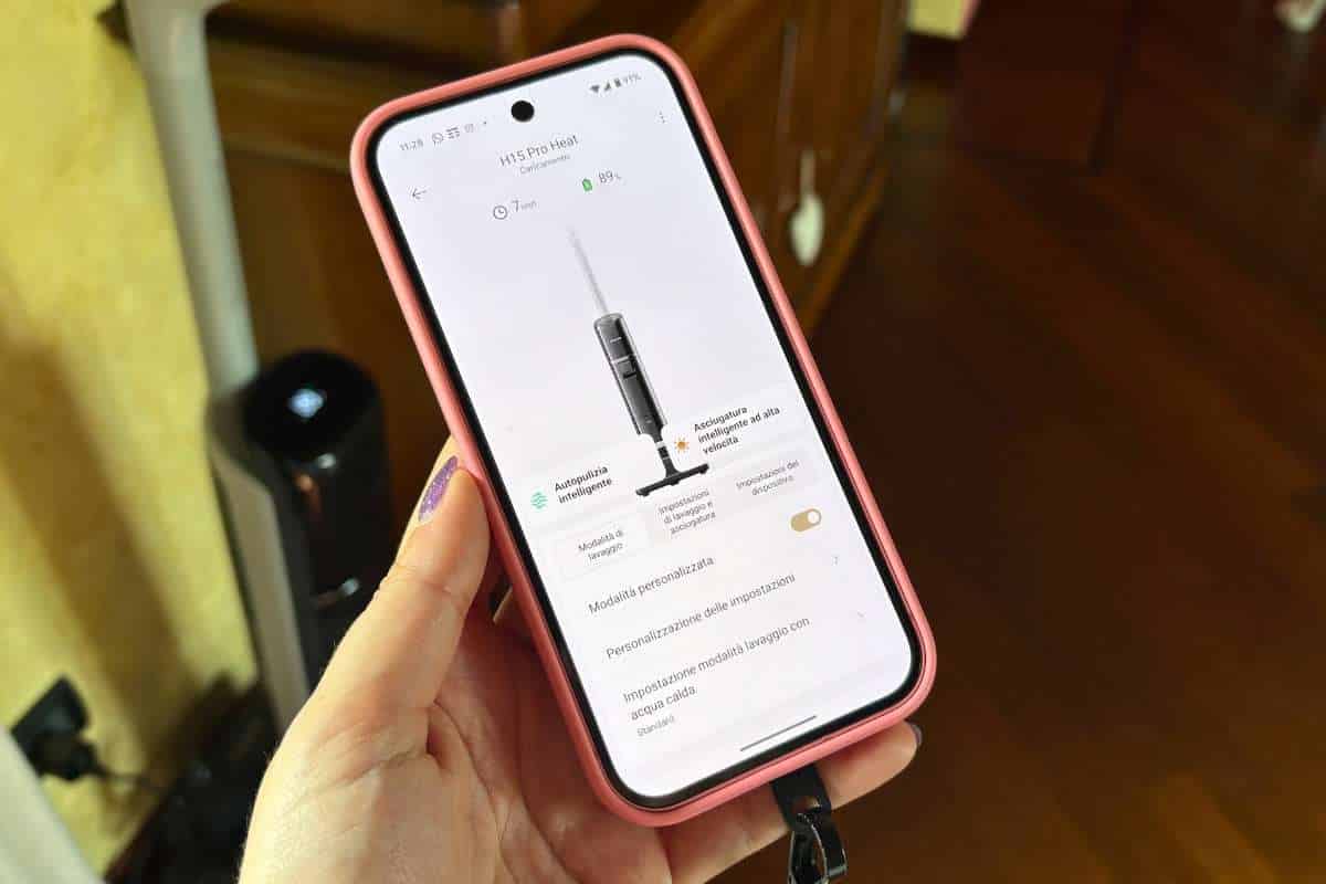 App dreame home per connettere il dispositivo