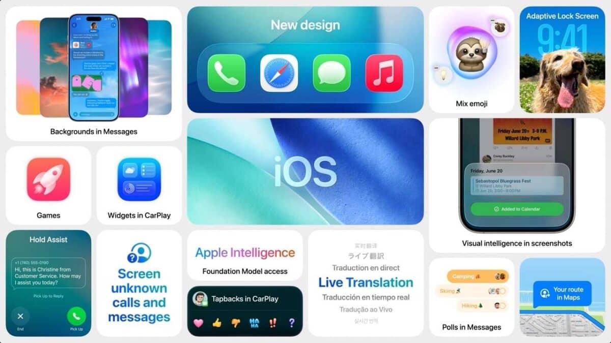Apple keynote WWDC25
