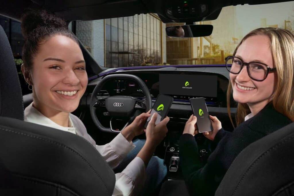 Audi e AirConsole, il gaming arriva in auto: si gioca anche in movimento