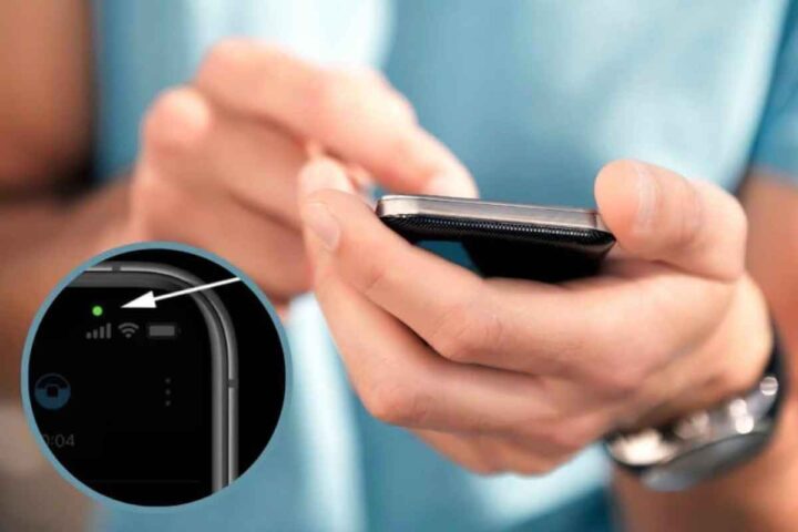 Puntino verde sul display: che cos'è e cosa sta ad indicare