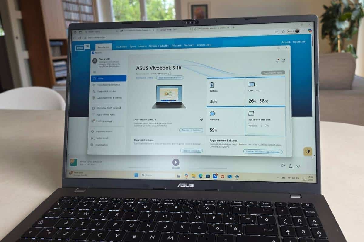 ASUS Vivobook S16 S3607