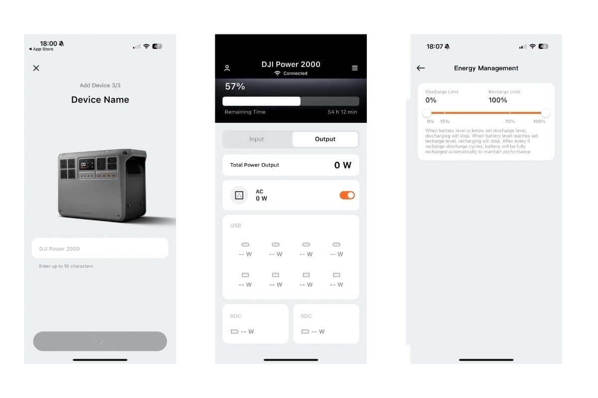App DJI Power 2000