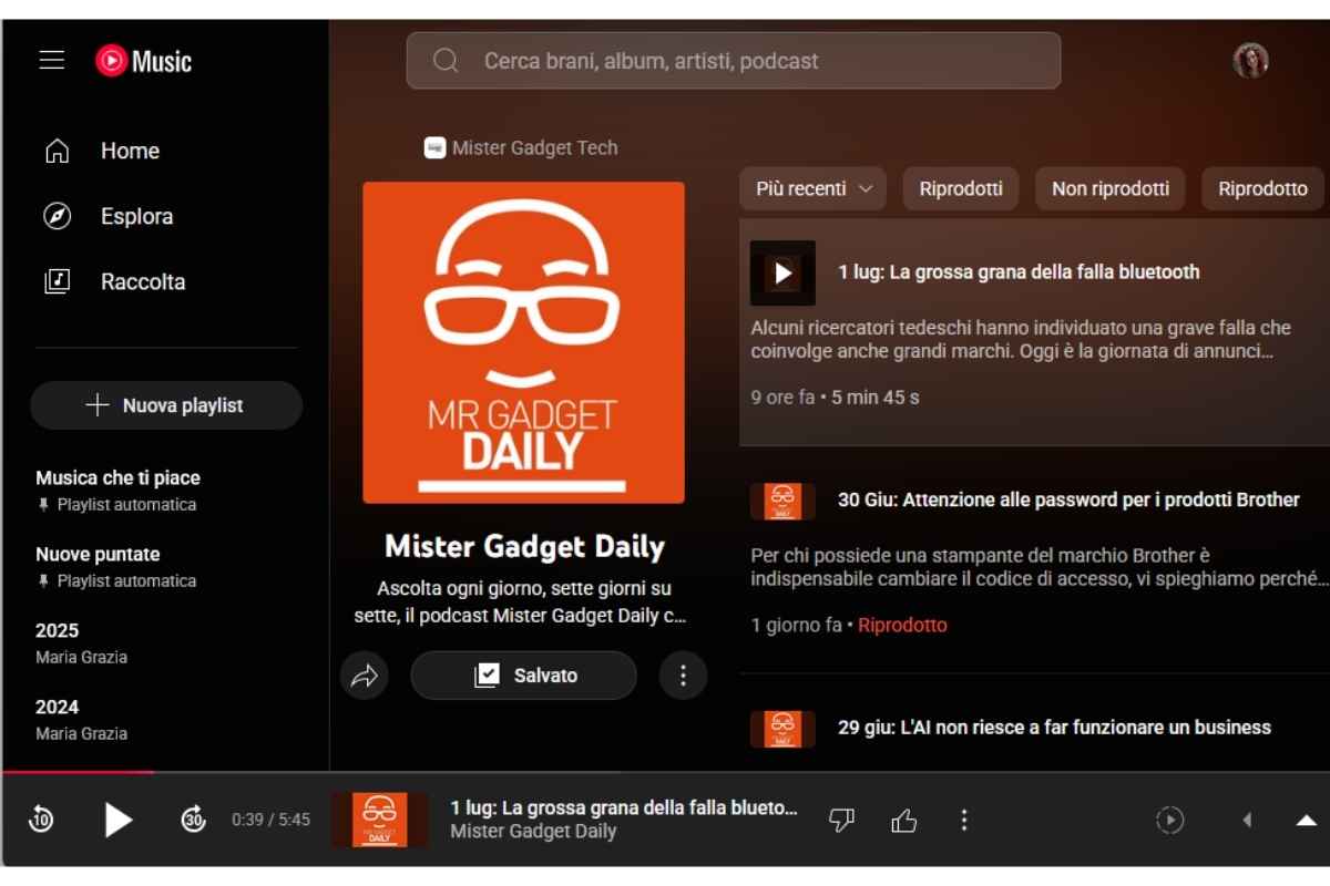 YouTube music