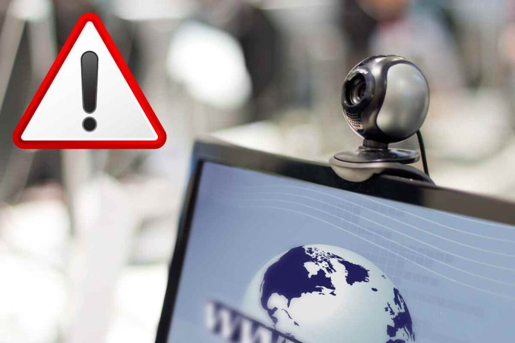 non te ne accorgi: riprendono ogni cosa