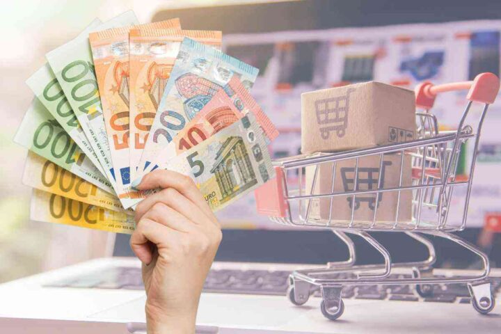 Comprare online dividendo l'importo