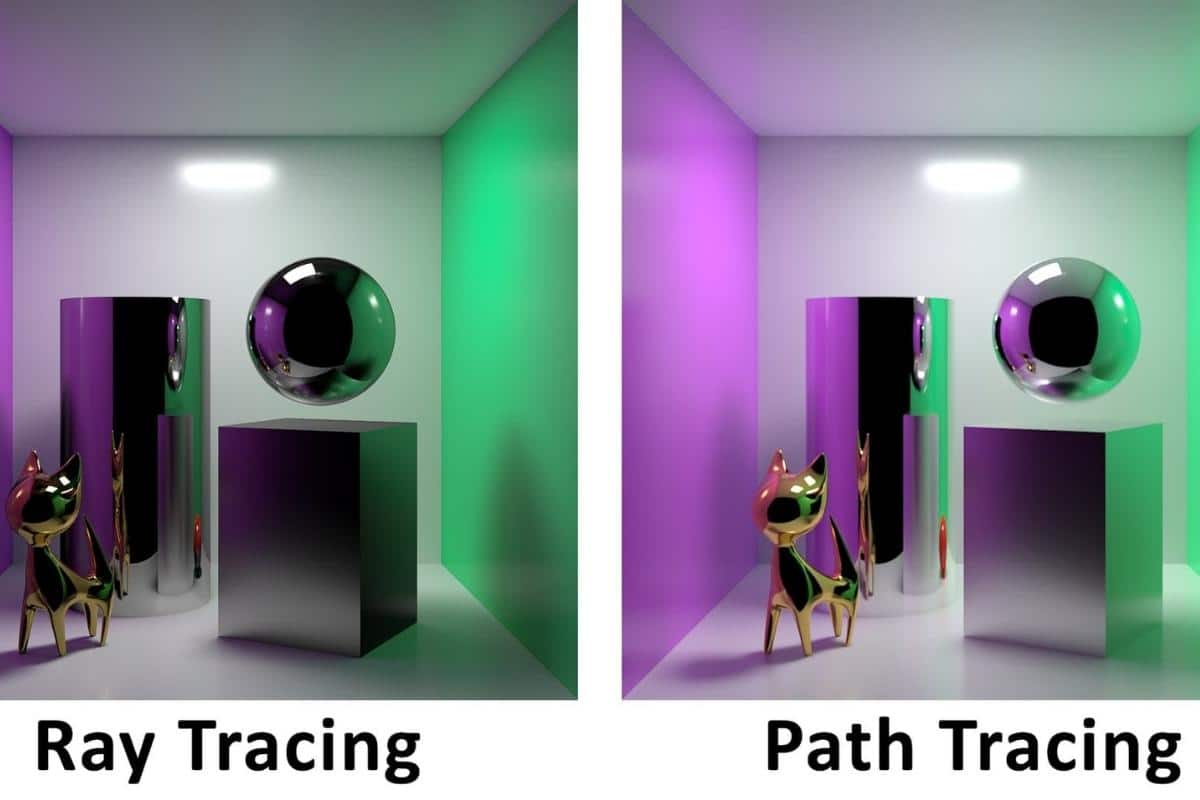 Cos'è il path tracing, e in cosa è diverso dal ray tracing?