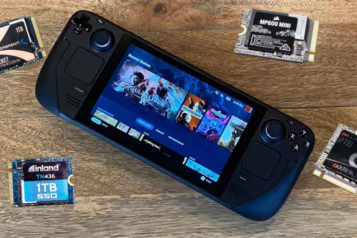 Si può aggiornare l'SSD di Steam Deck? Guida alla scelta e cose da sapere