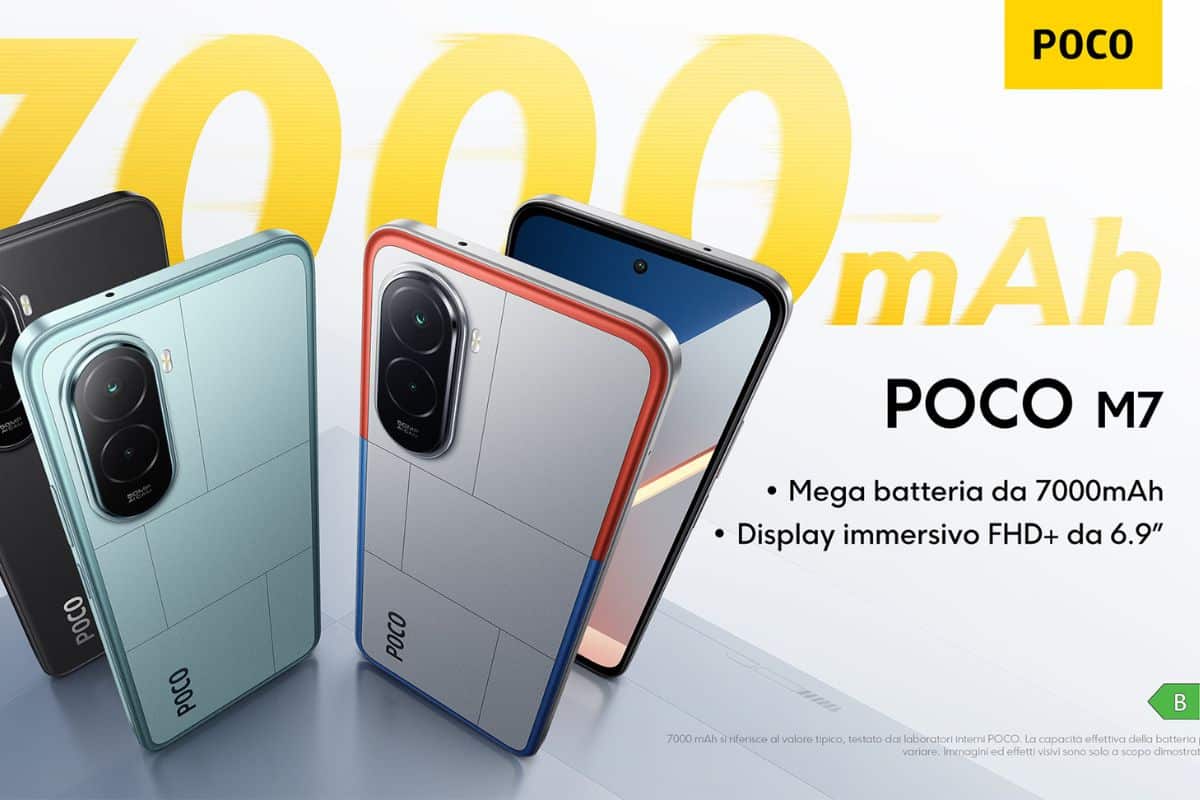 POCO M7 presentato ufficialmente