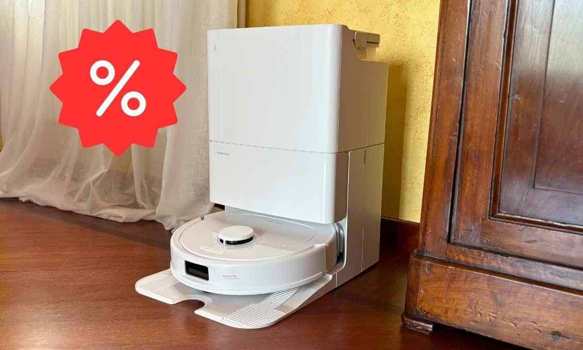 Roborock QV35A perfetto per famiglie e animali, in offerta