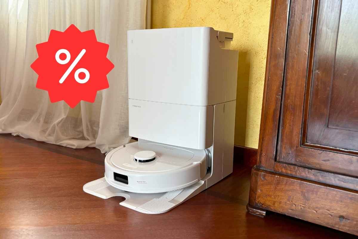 Roborock QV35A perfetto per famiglie e animali, in offerta
