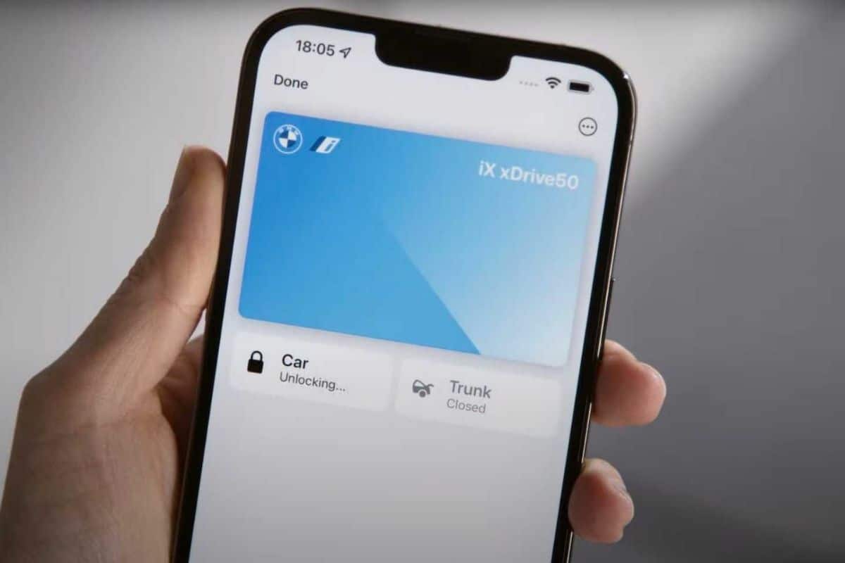 Puoi condividere una chiave digitale per auto BMW?