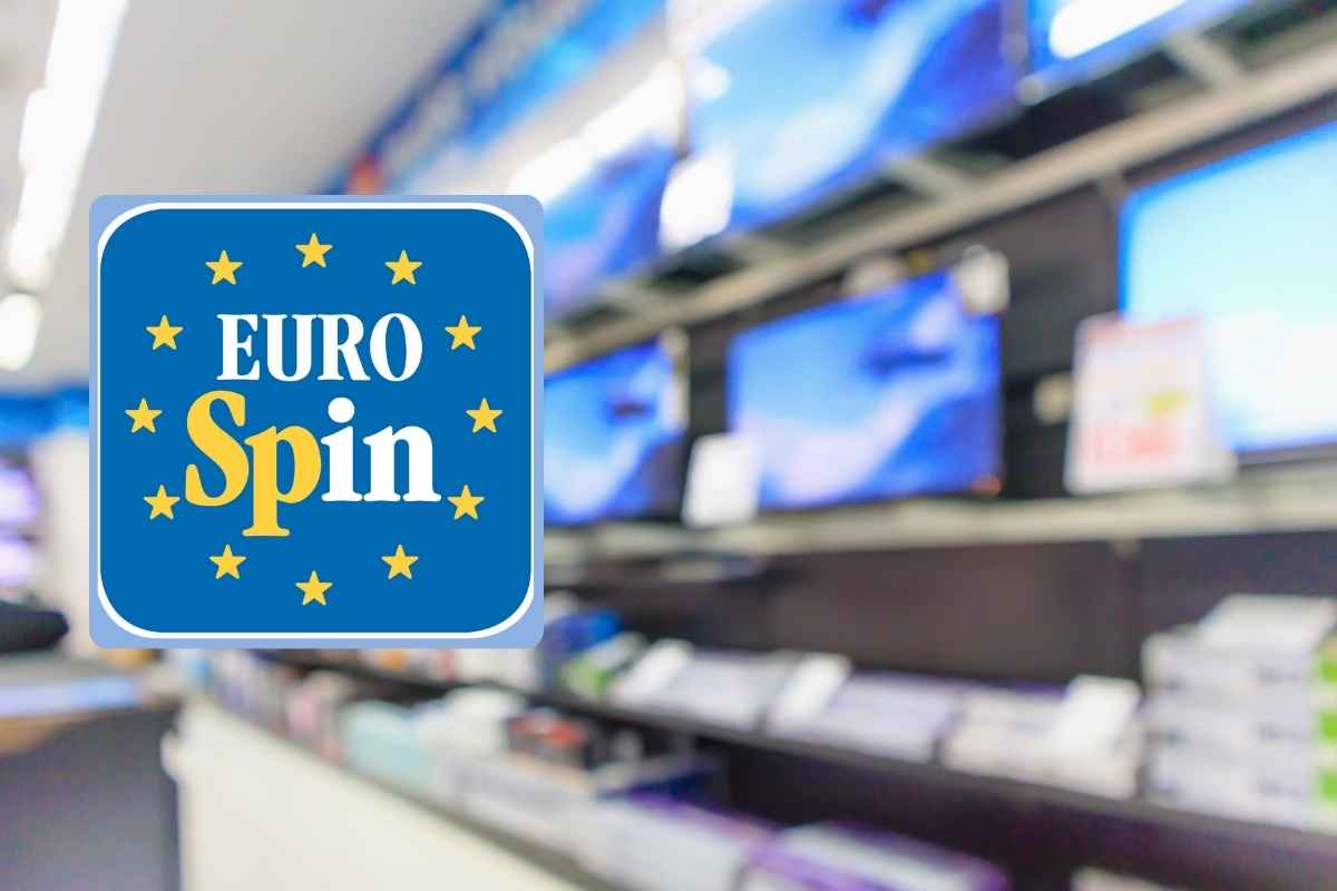 Fila alle casse di Eurospin: il regalo per i clienti è una super smart Tv