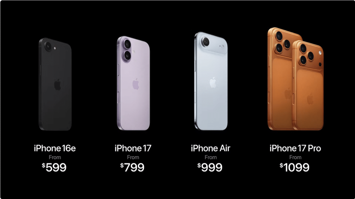 I prezzi americani dei prodotti APple