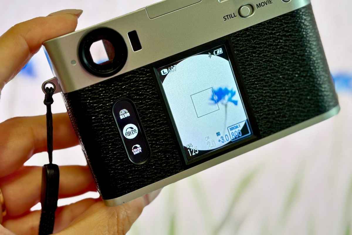 Simulazione pellicola ed effetti su Fujifilm X half