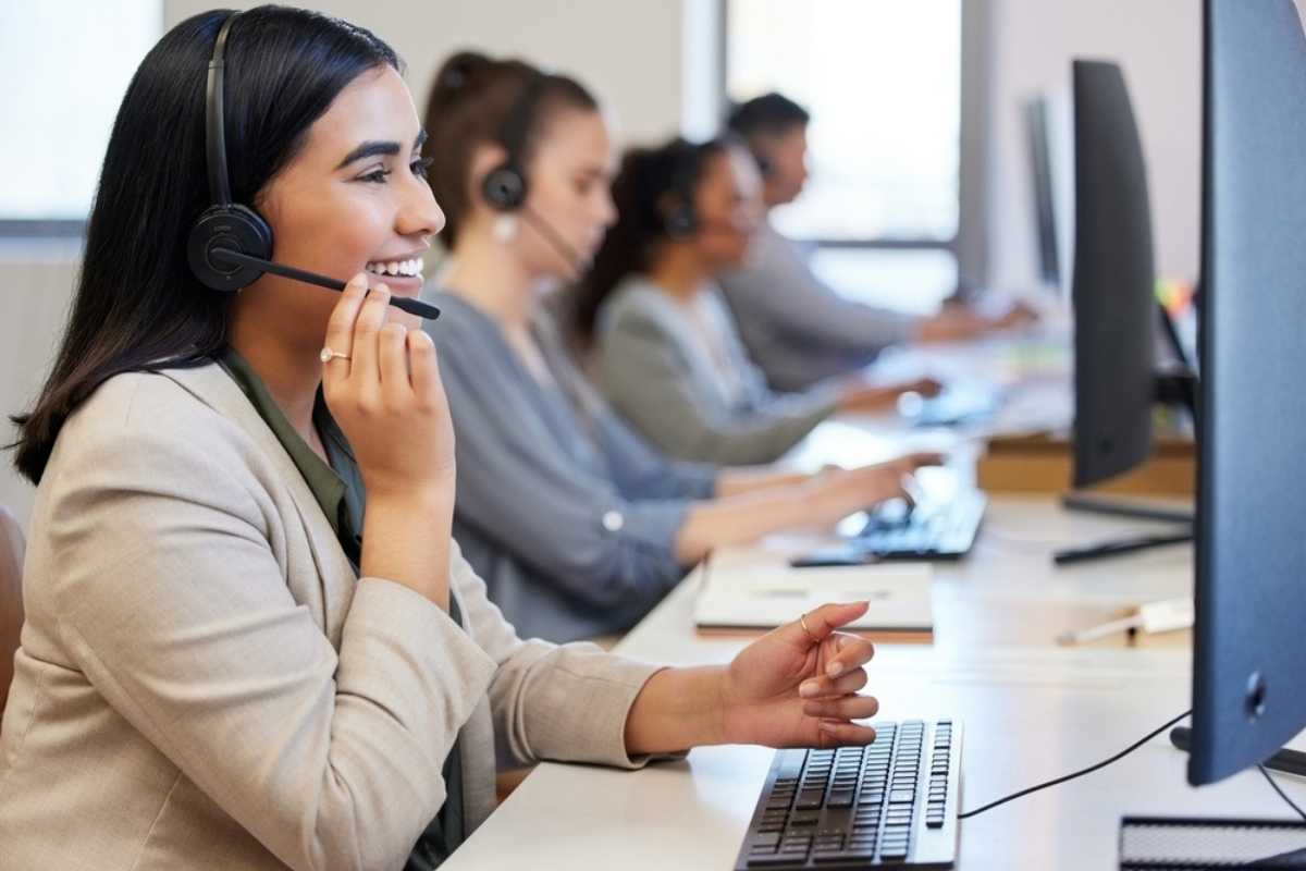 operatrice call center