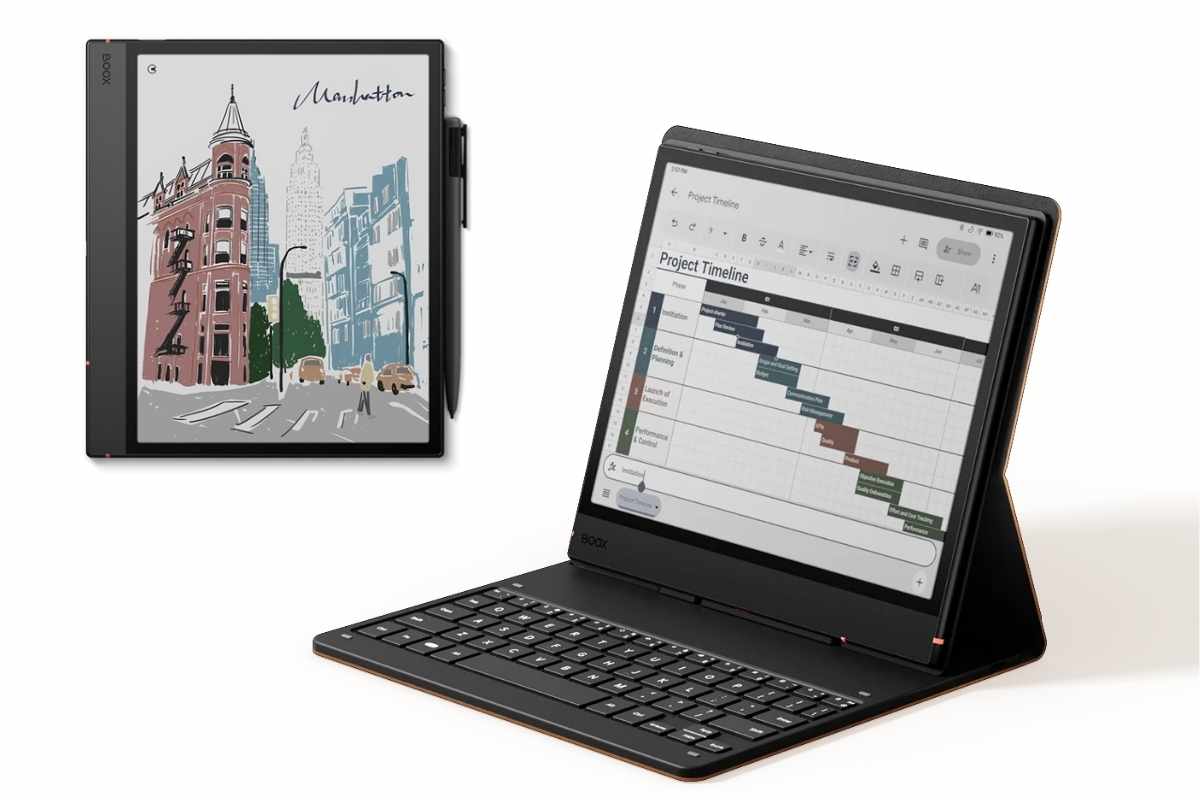 BOOX Note Air5 C con tastiera