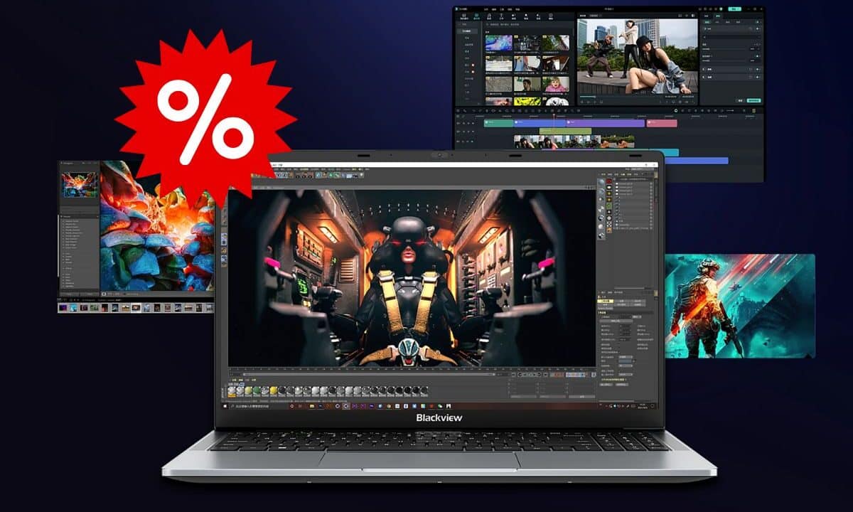 Blackview AceBook 6 in offerta su Amazon: portatile lavoro e studio