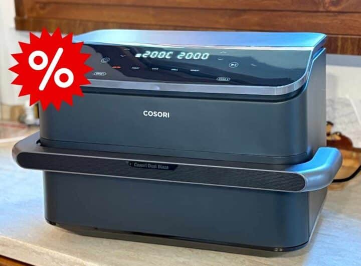 cosori twinfry friggitrice ad aria doppia in offerta su Amazon