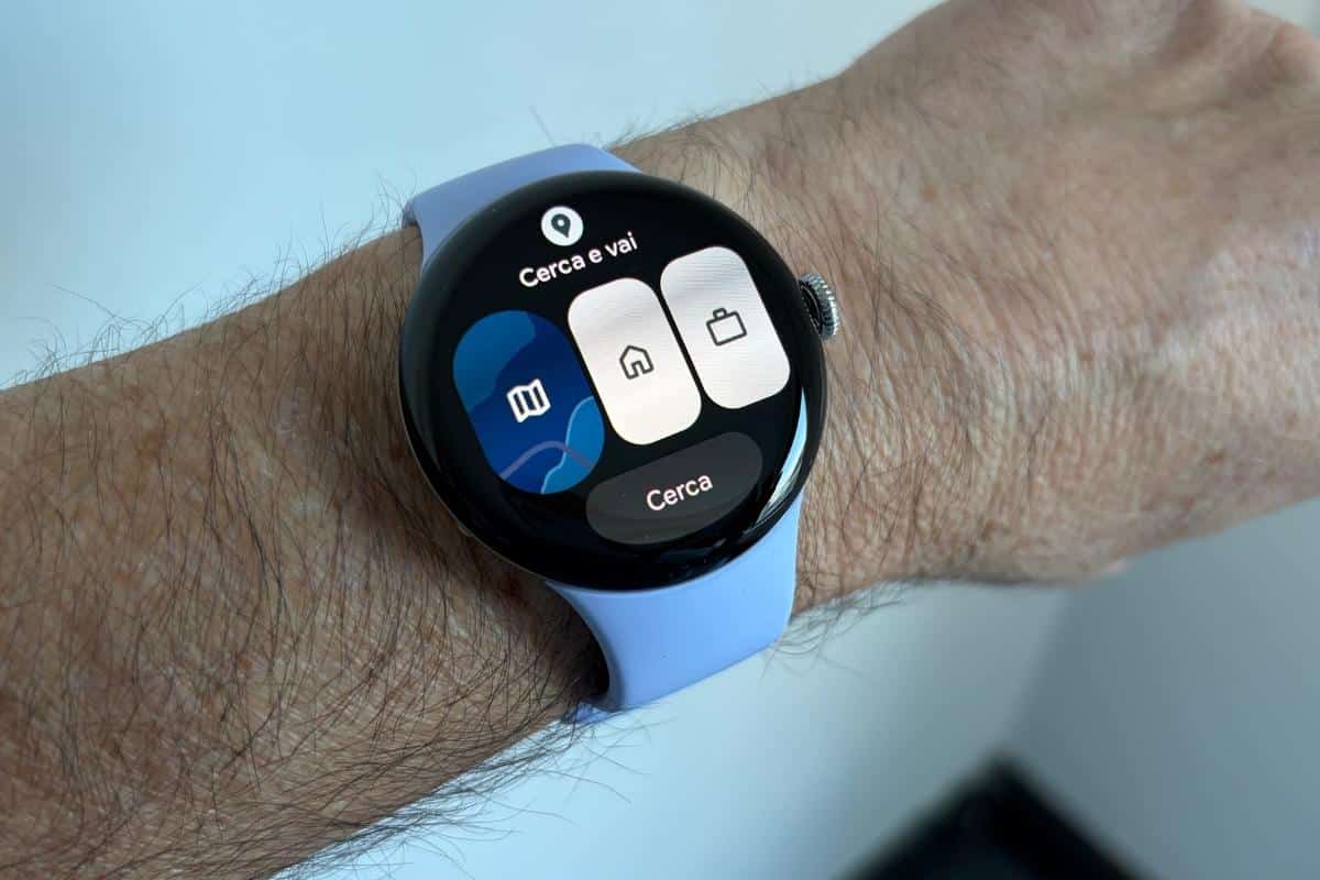 Google Maps su Pixel Watch 4