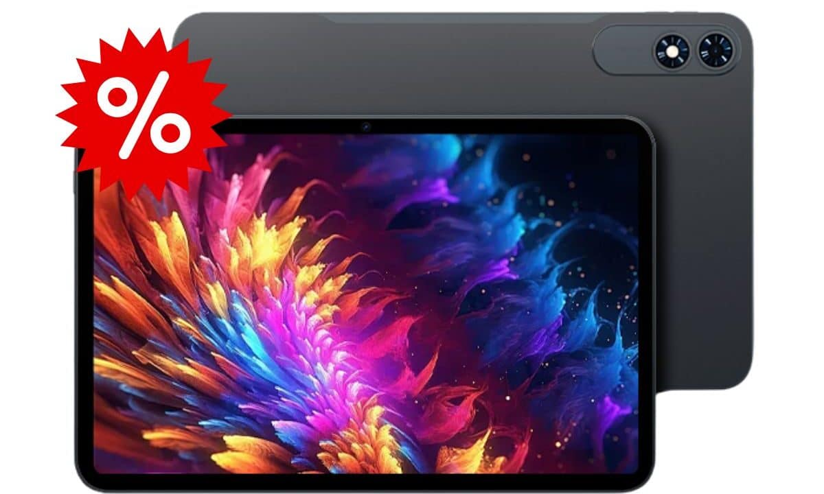 Tabwee T60 Pro, tablet multitasking in offerta su Amazon