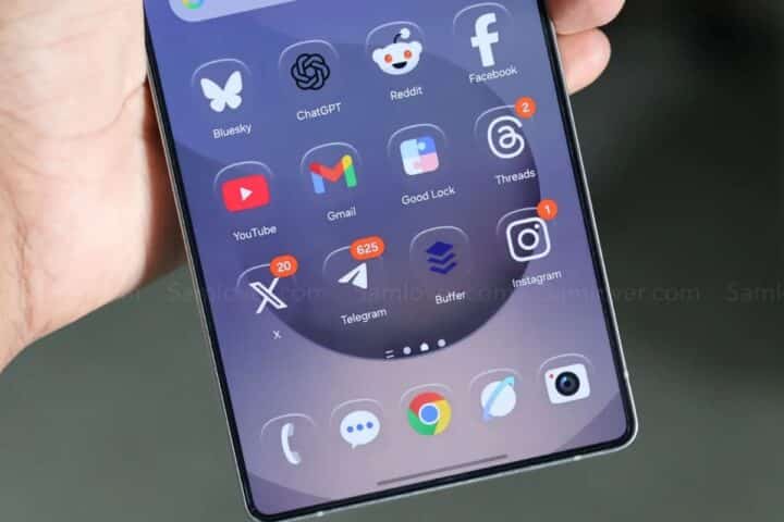 Come avere l'effetto "Liquid Glass" di iOS 26 sul tuo Samsung Galaxy con Good Lock