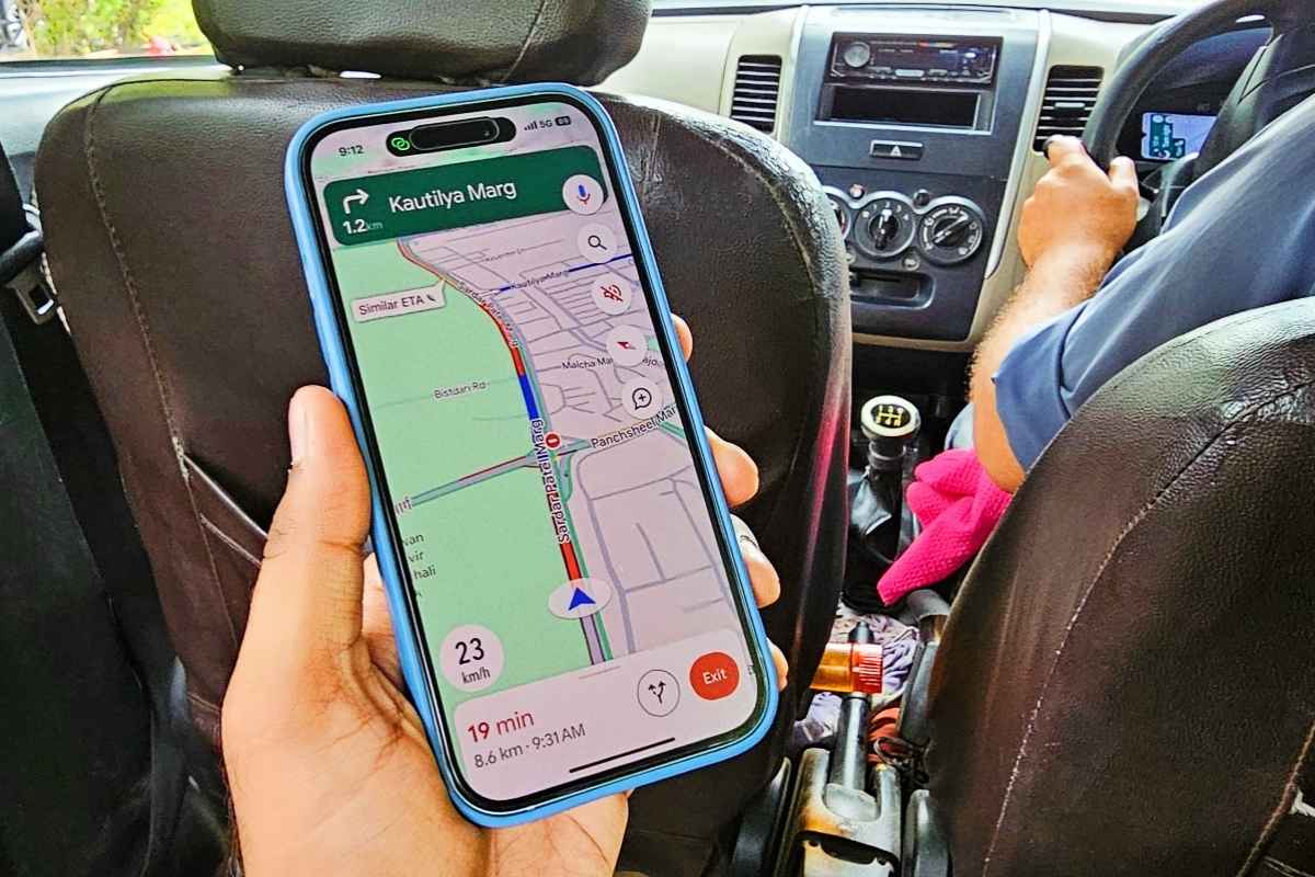 Quanto è affidabile il tachimetro di Google Maps?