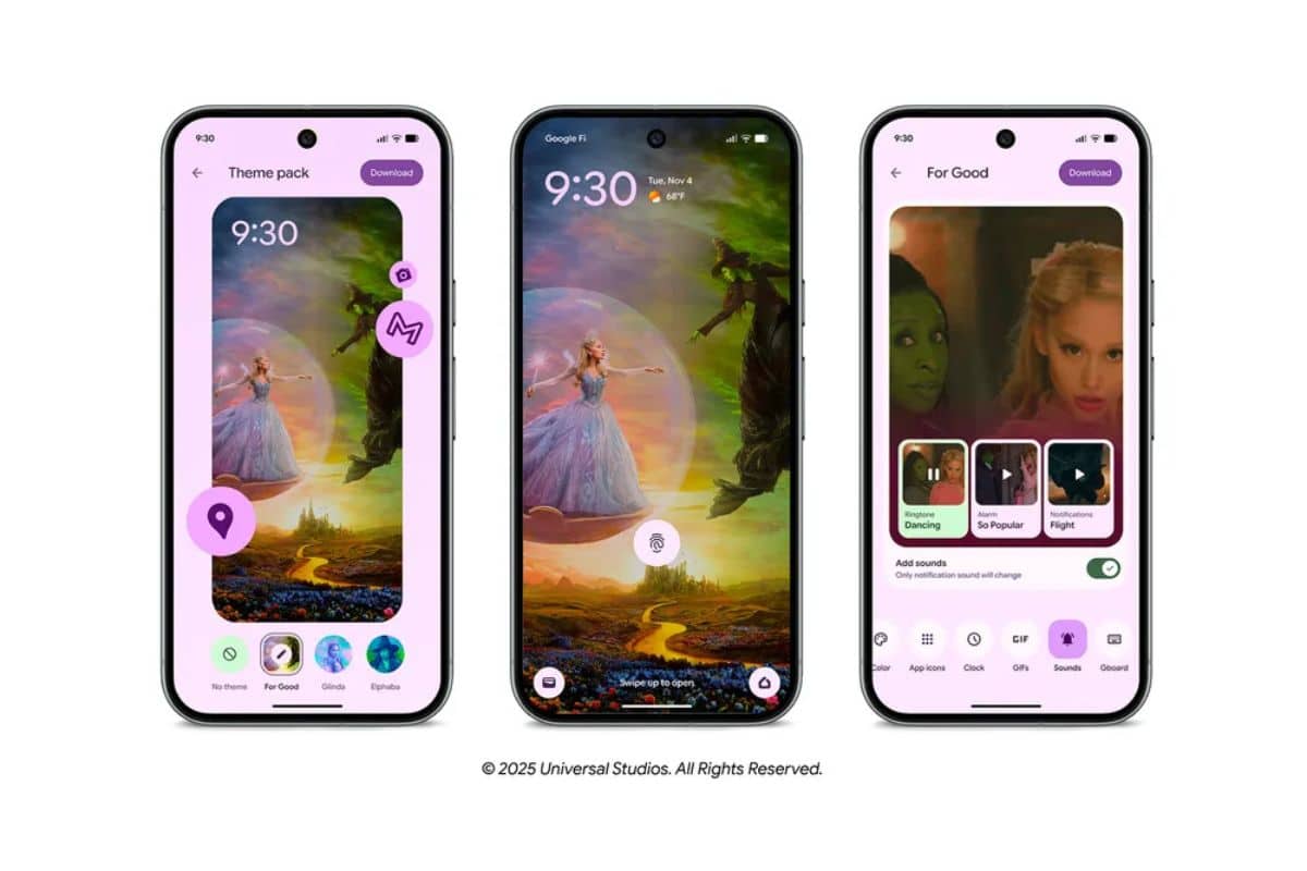 Pixel Drop novembre 2025