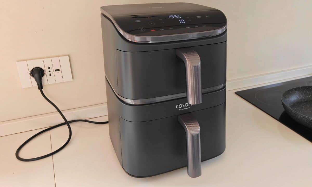 Turbo Tower Cosori friggitrice ad aria doppia sconto black friday