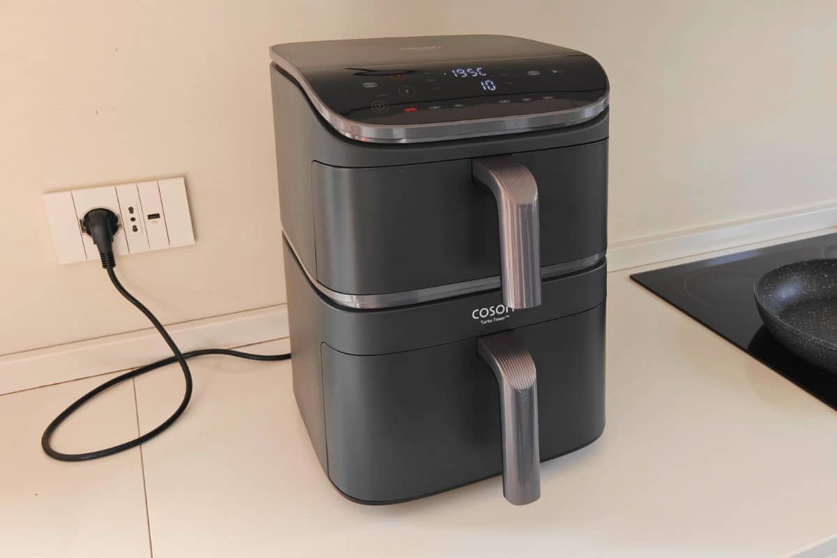 Turbo Tower Cosori friggitrice ad aria doppia sconto black friday