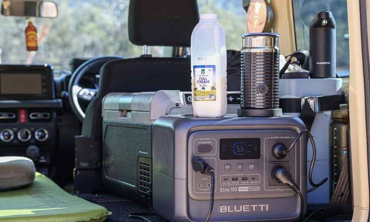 Elite 100 V2 bluetti power station per outdoor in sconto