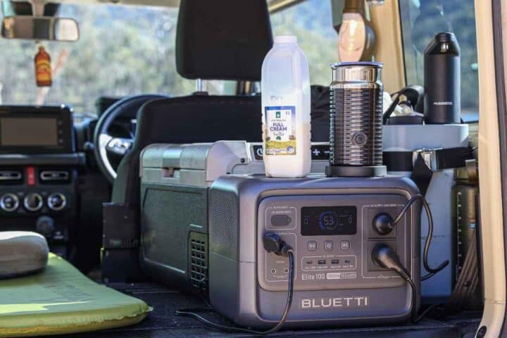 Elite 100 V2 bluetti power station per outdoor in sconto