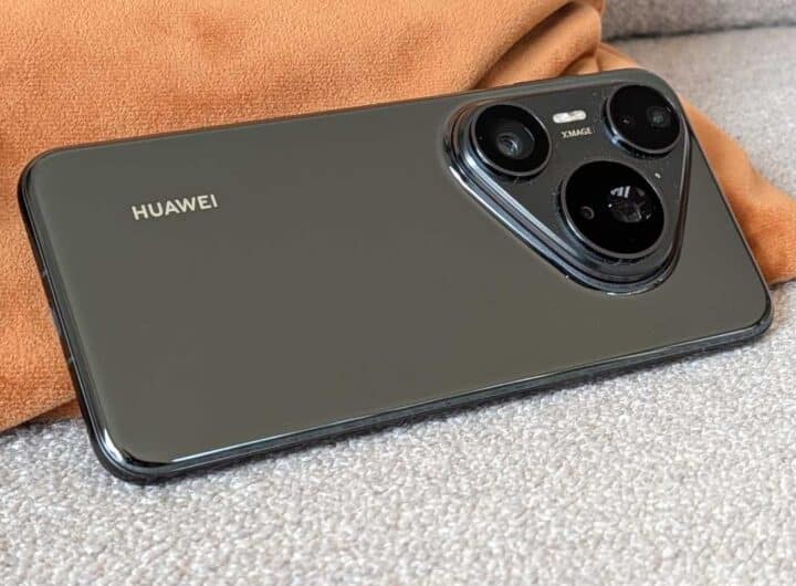 Huawei Pura 80 Pro visto da dietro