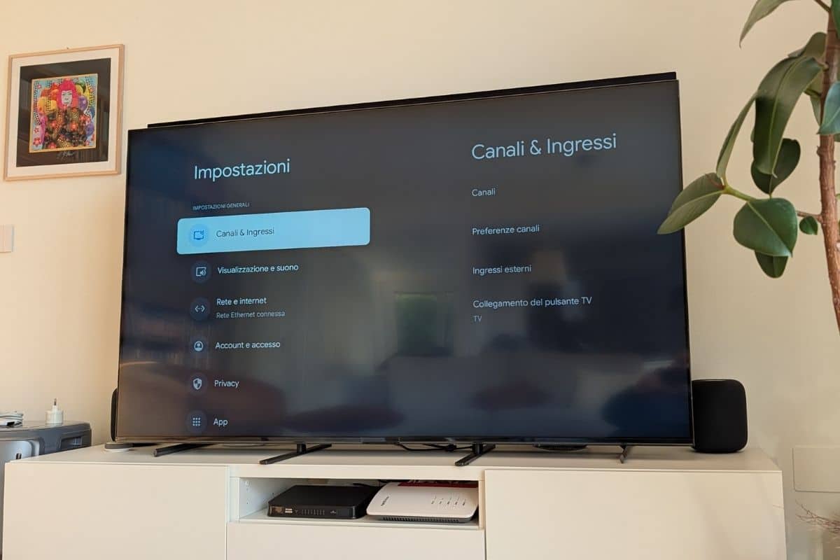 Sony Bravia 5 Mini LED da 65”