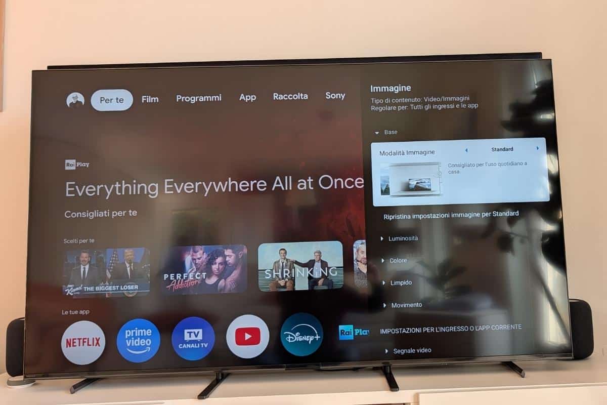 Sony Bravia 5 Mini LED da 65”