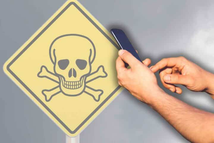 Gli smartphone emettono gas pericolosi