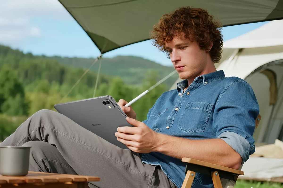 blackview link 8 tablet  con tastiera, penna stilo e caricatore