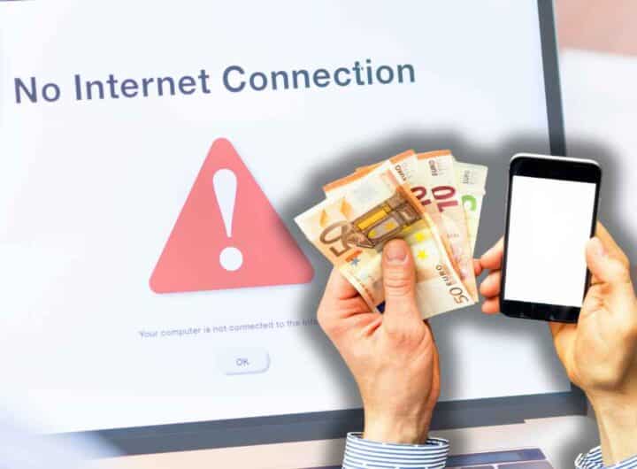 Internet non funziona? Anche per un solo giorno hai diritto al rimborso