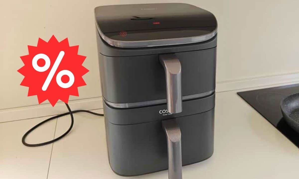cosori turbo tower friggitrice ad aria in sconto black friday