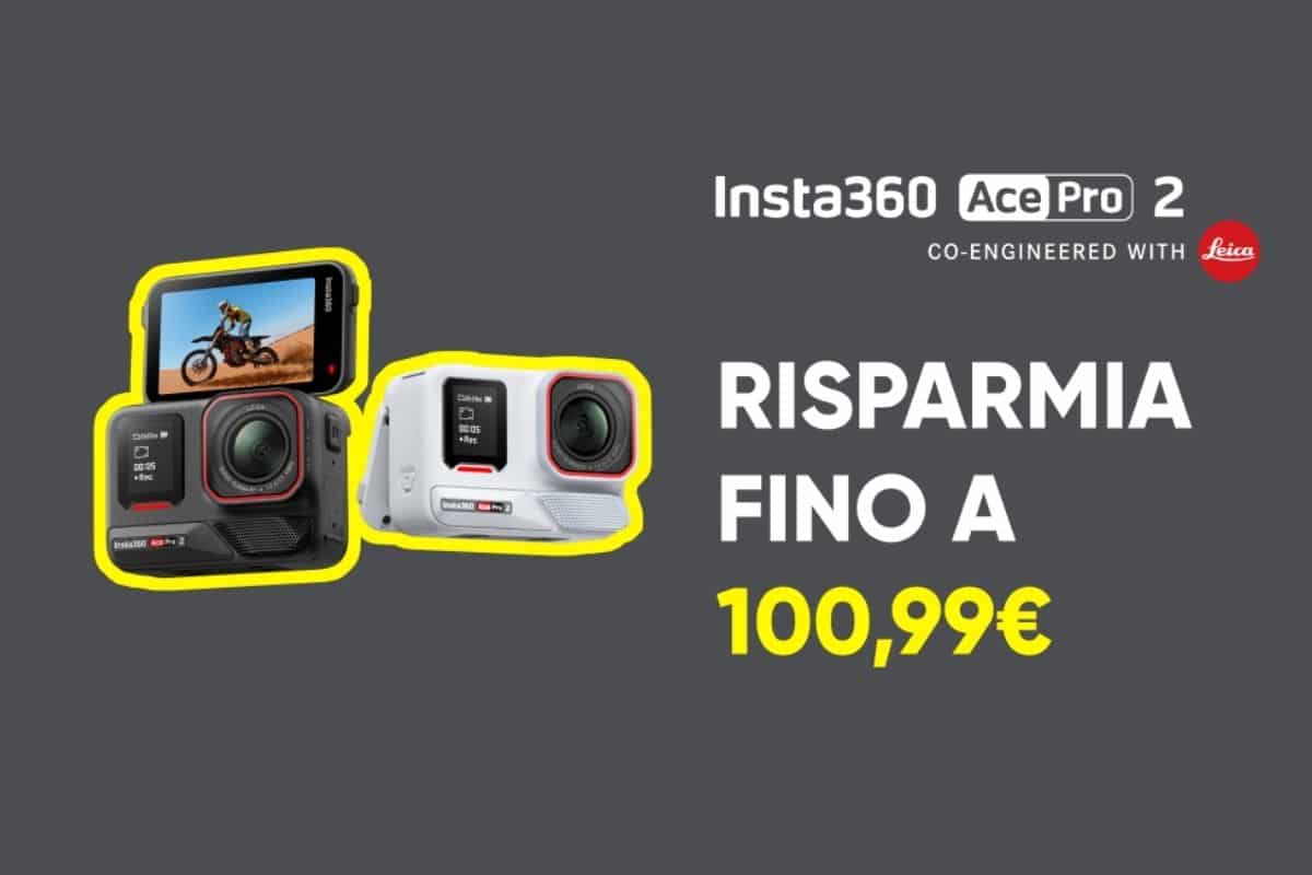 Insta360 accende il Black Friday con sconti esclusivi e tecnologia firmata Leica