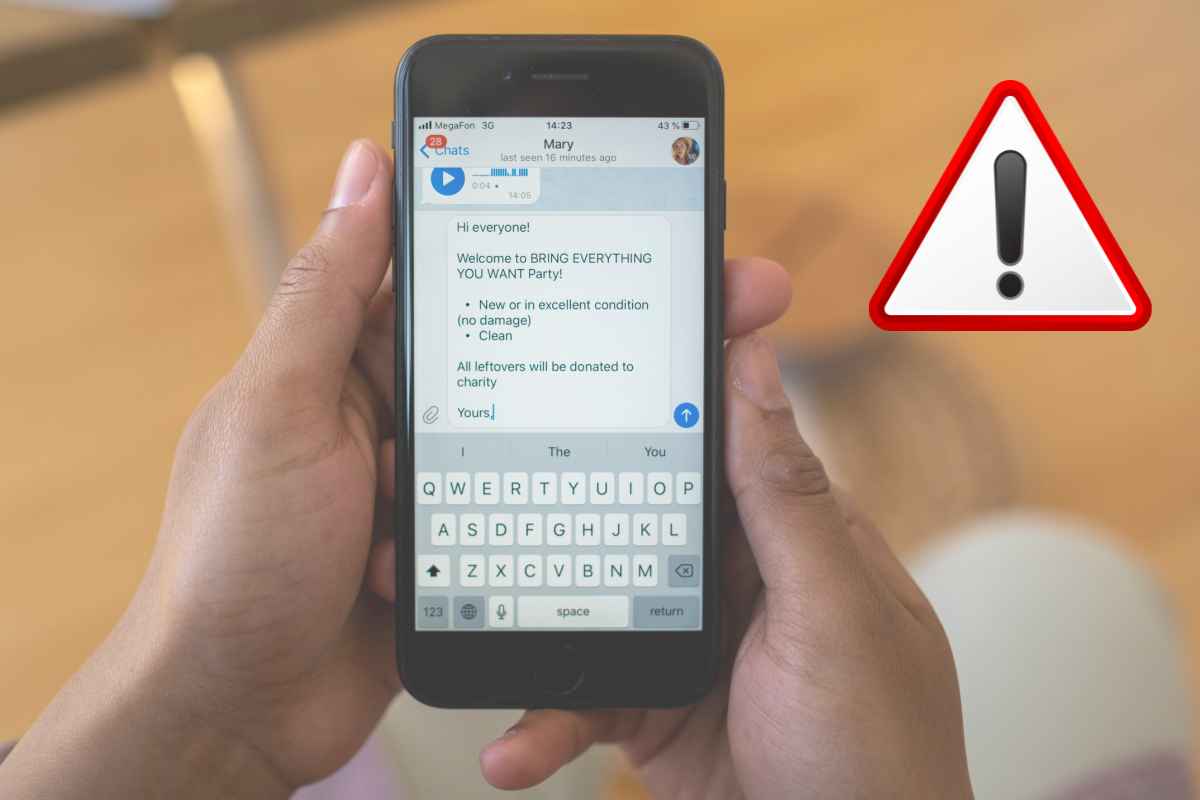 SMS, non serve nemmeno aprirlo: ti ruba subito i soldi