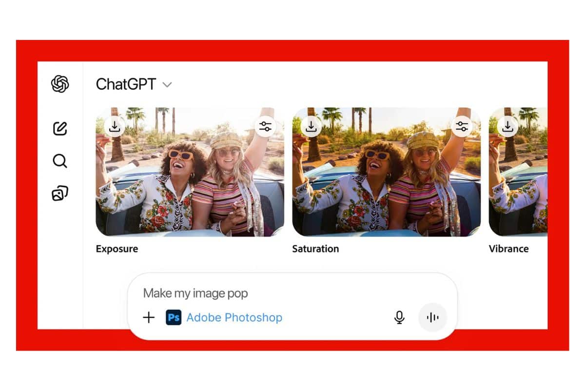 ChatGPT adesso integra Photoshop