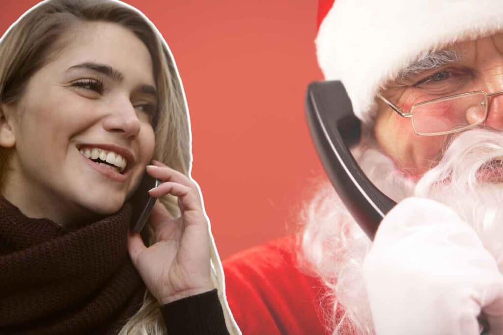 Questo è il numero ufficiale per chiamare Babbo Natale