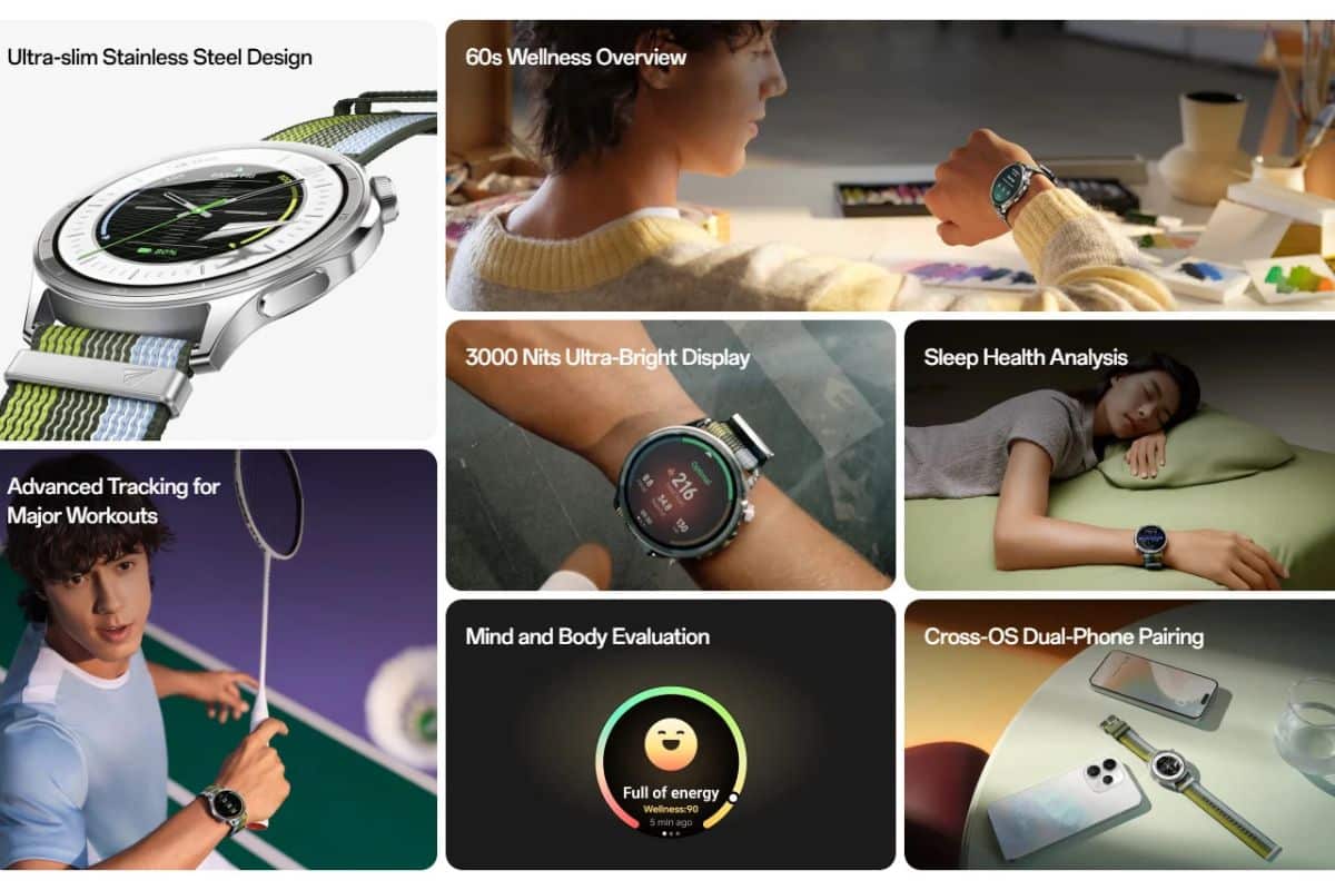 Oppo Watch S lanciato ufficialmente