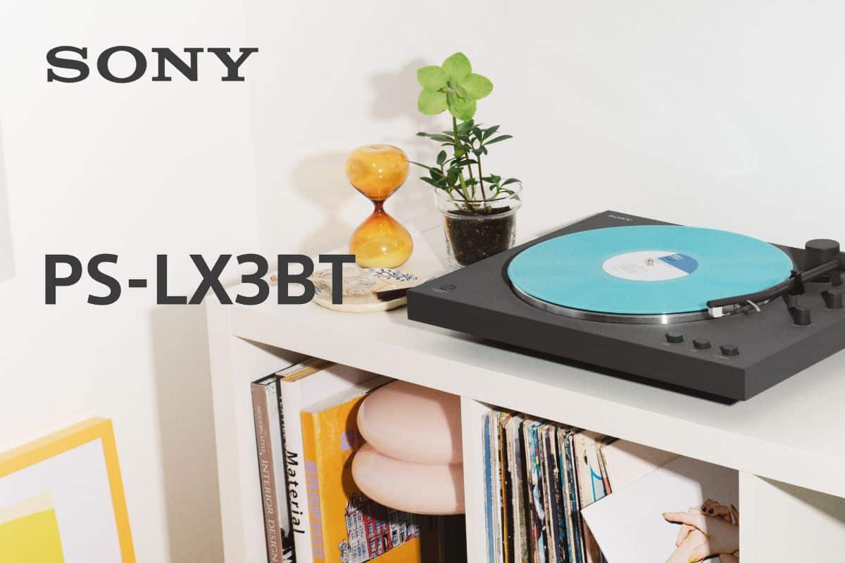 Sony presenta il giradischi PS-LX3BT